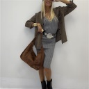 abito in maglia costina costa